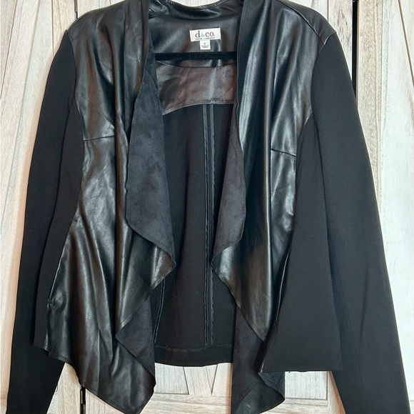 Faux leather/suede jacket by Denim & Co NWOT - Picture 1 of 4